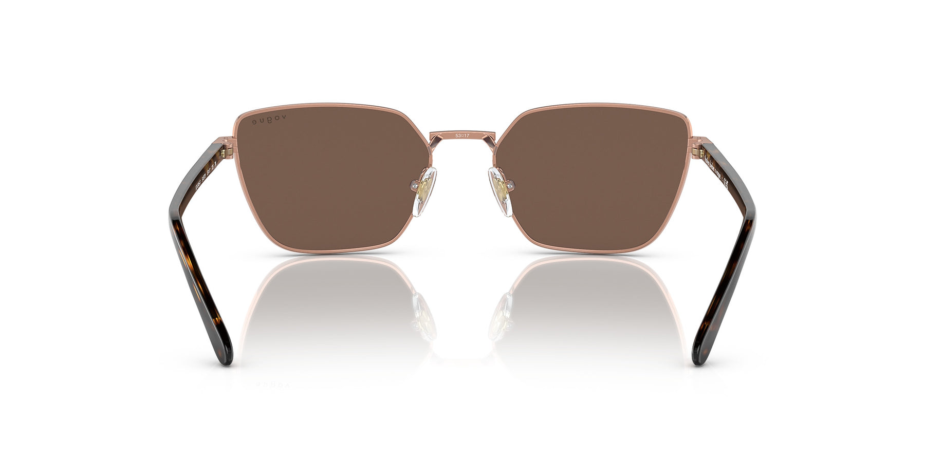 0VO4245S - Rose Gold/Dark Brown
