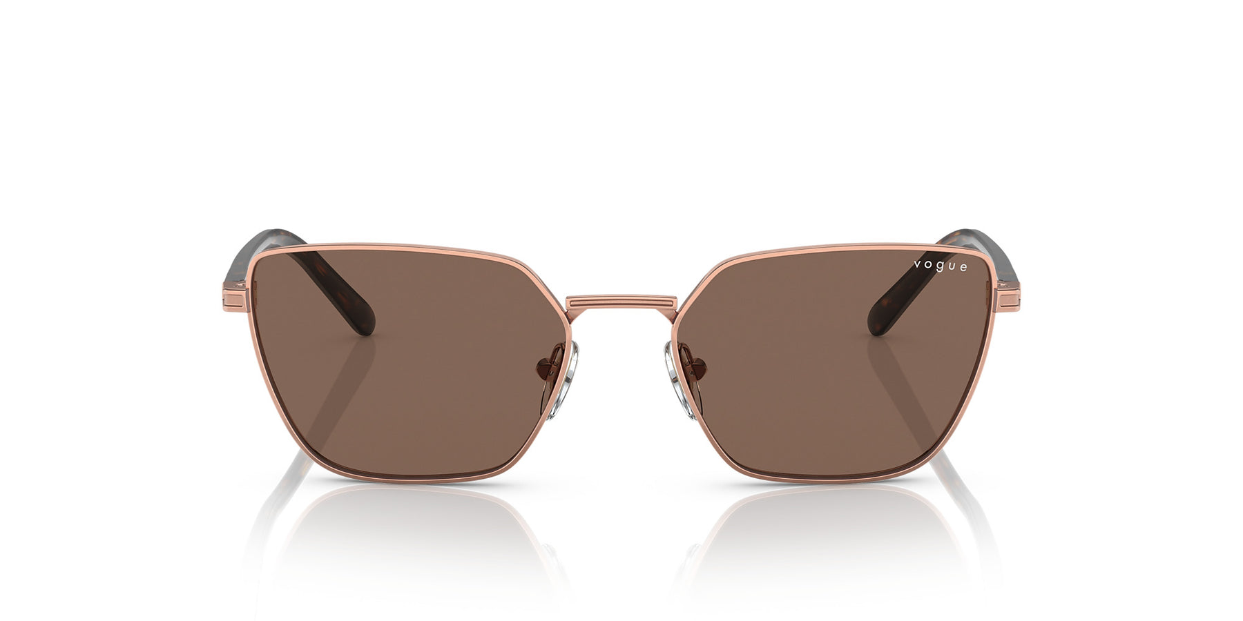 0VO4245S - Rose Gold/Dark Brown