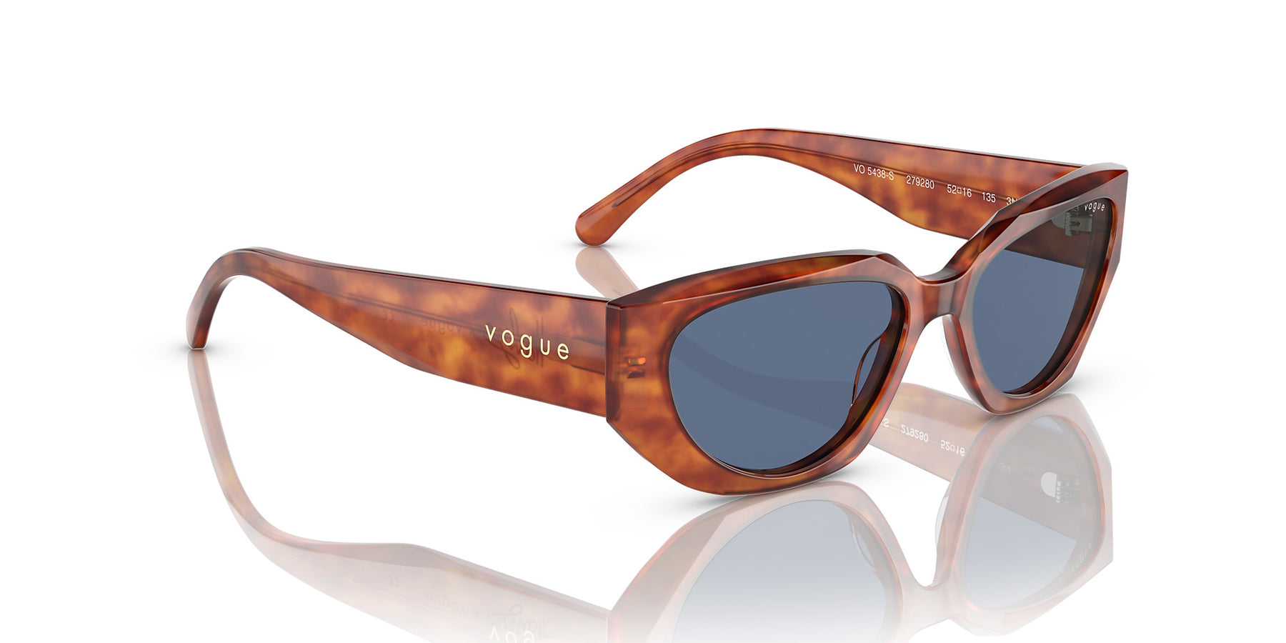 0VO5438S - Yellow Havana/Dark Blue
