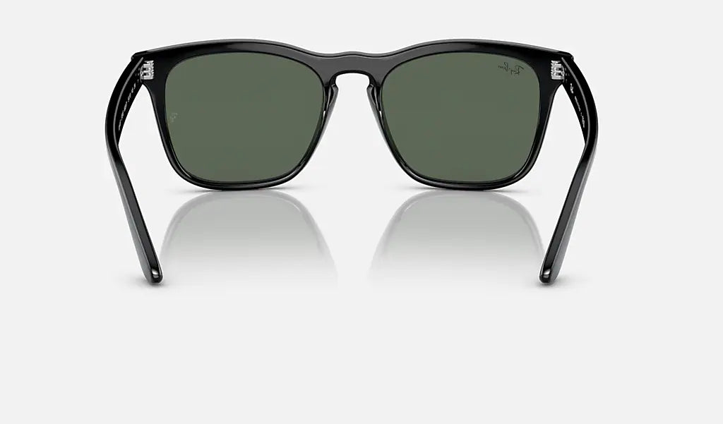 Ray-Ban Steve - Svart / Dark Green Classic
