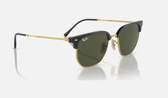 New Clubmaster - Black On Arista - Green Classic