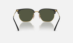 New Clubmaster - Black On Arista - Green Classic
