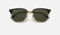 New Clubmaster - Black On Arista - Green Classic