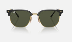 New Clubmaster - Black On Arista - Green Classic