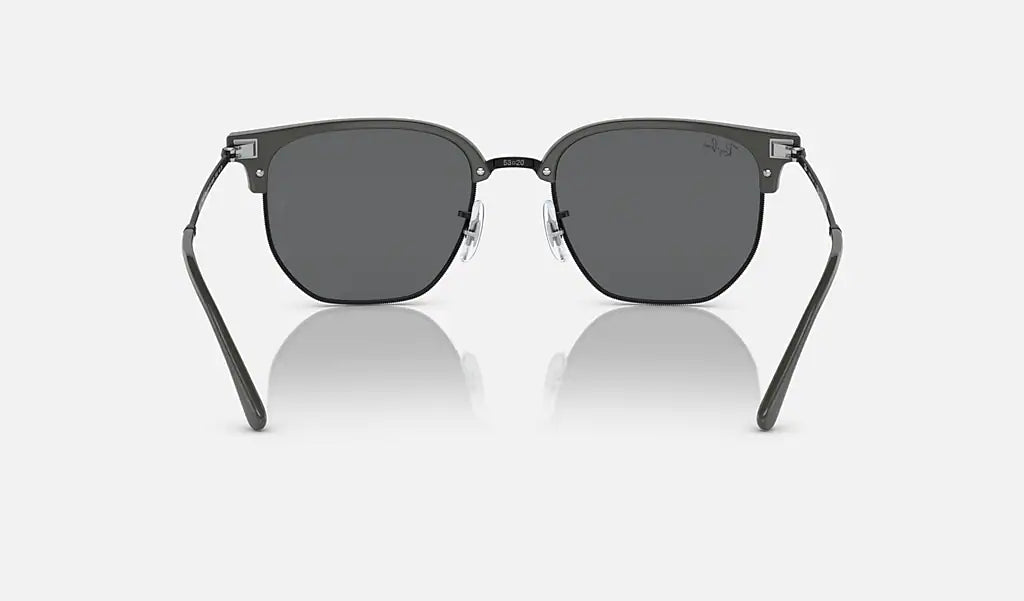 New Clubmaster - Grey On Black - Dark Grey Classic
