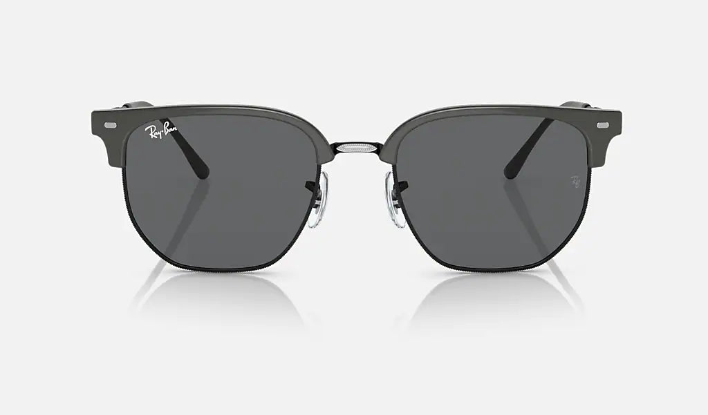 New Clubmaster - Grey On Black - Dark Grey Classic