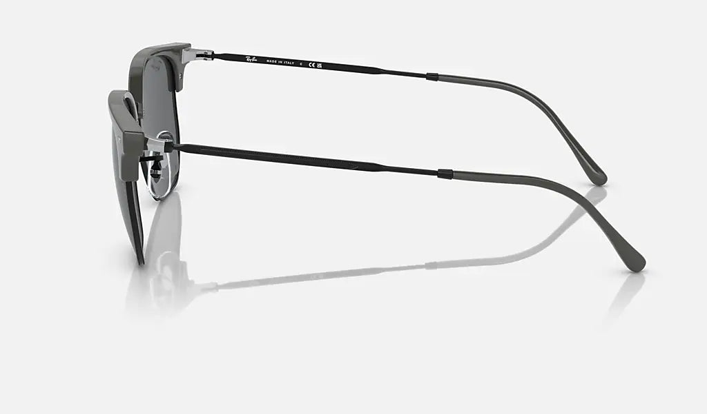 New Clubmaster - Grey On Black - Dark Grey Classic