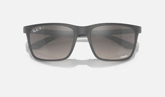RB4385 - Matte Grey - Grey Mirror Chromance
