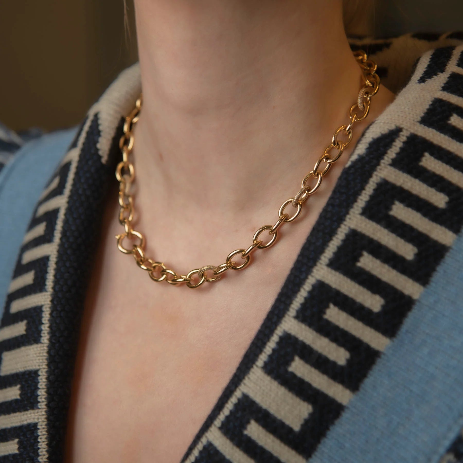 Chain Necklace Luxe - Gold