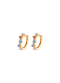 Mixed Small Hoops - Bright