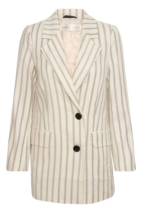 QuinIW Blazer - Sommer Pinstripe