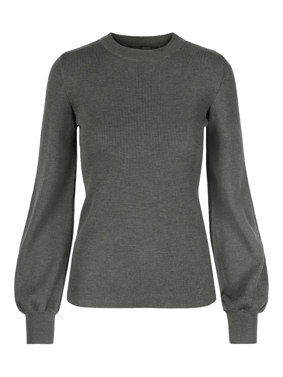 Mathilda Merino Sweater - Green - Ella & il - Gensere - VILLOID.no