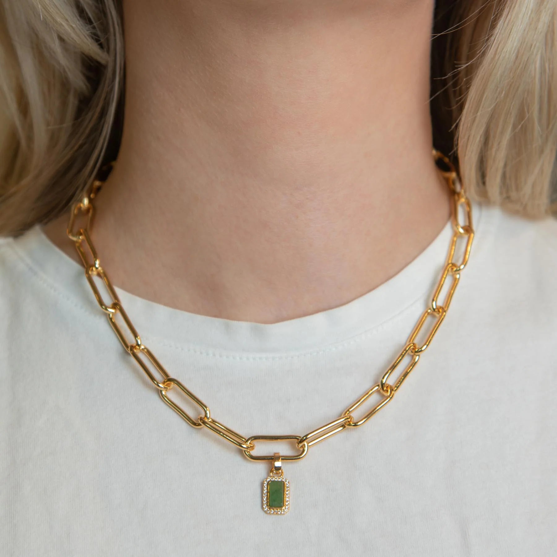 Necklace Connector - Guld