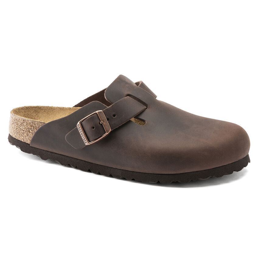 Boston Oiled Leather Narrow - Habana