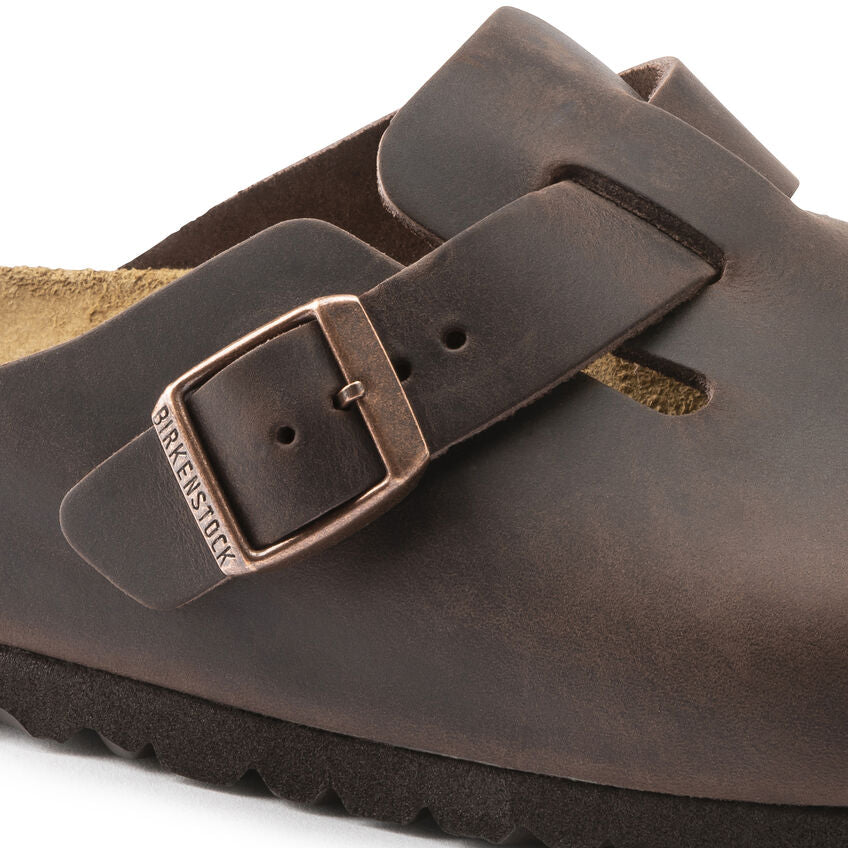 Boston Oiled Leather Narrow - Habana