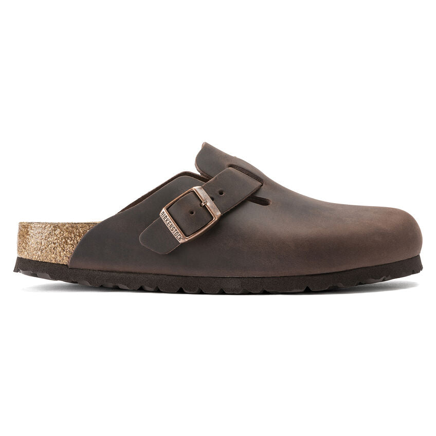 Boston Oiled Leather Narrow - Habana