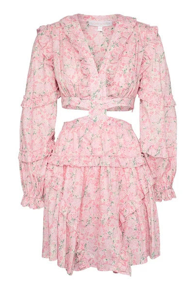 Kelly Mini Dress - Flora Garden