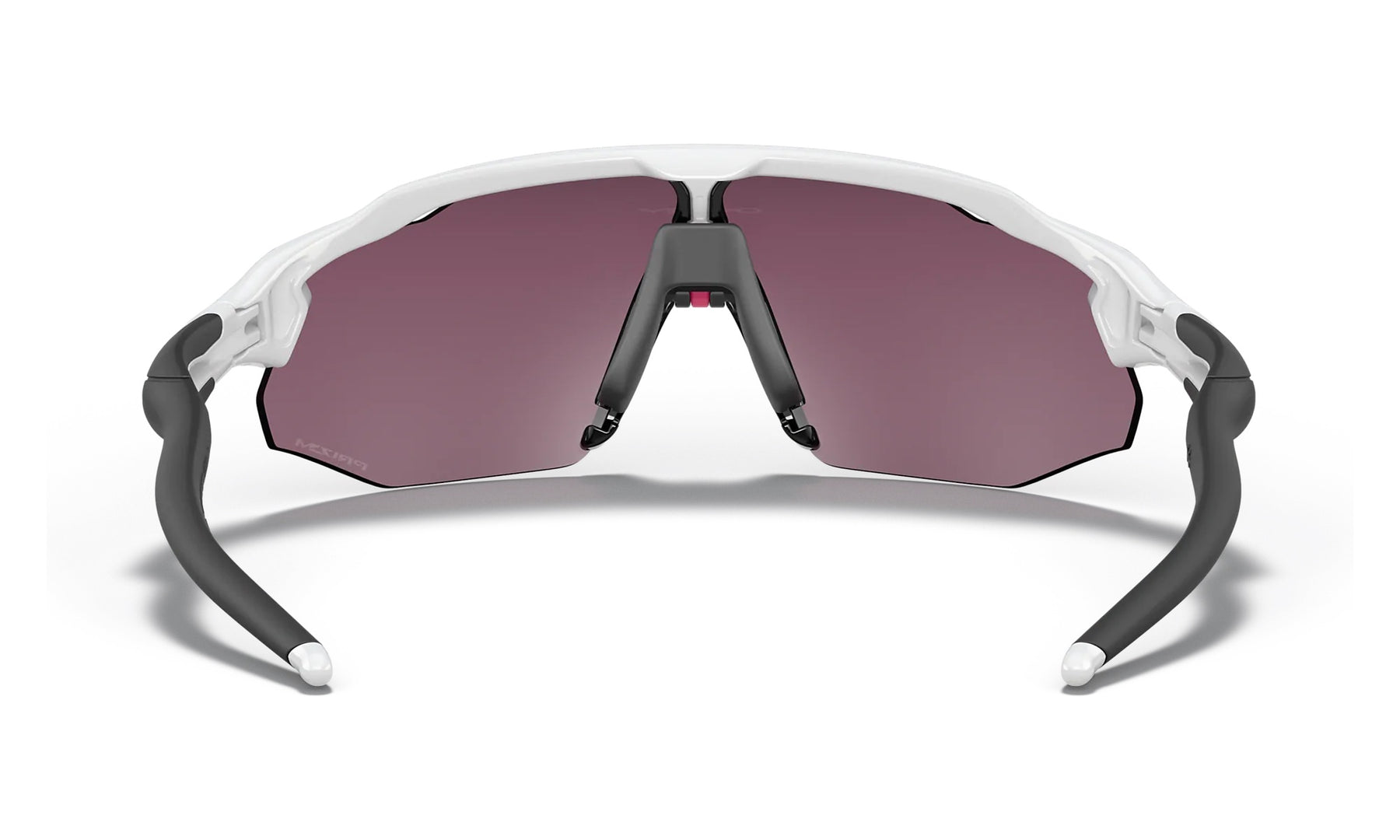 Radar EV Advancer - Polished White Prizm Road Black