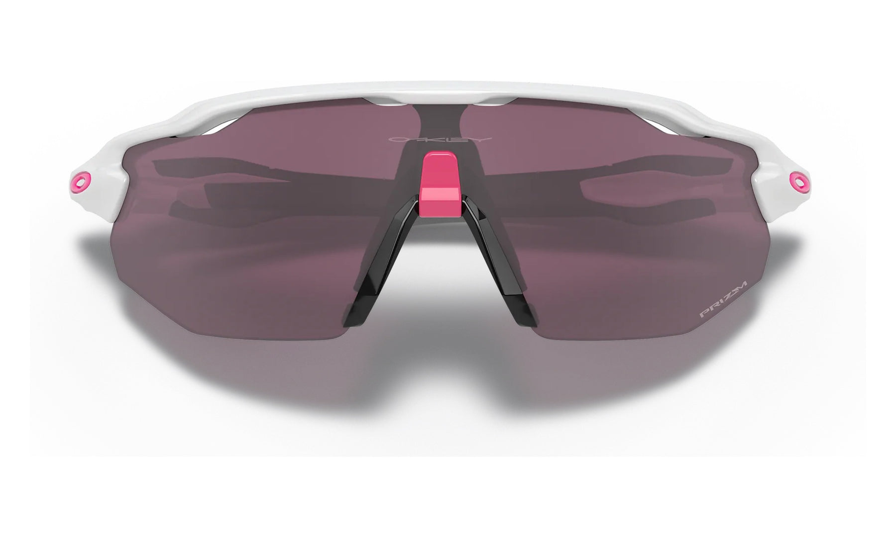 Radar EV Advancer - Polished White Prizm Road Black