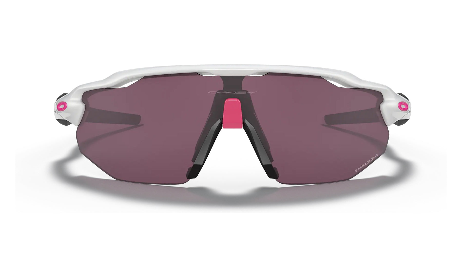 Radar EV Advancer - Polished White Prizm Road Black