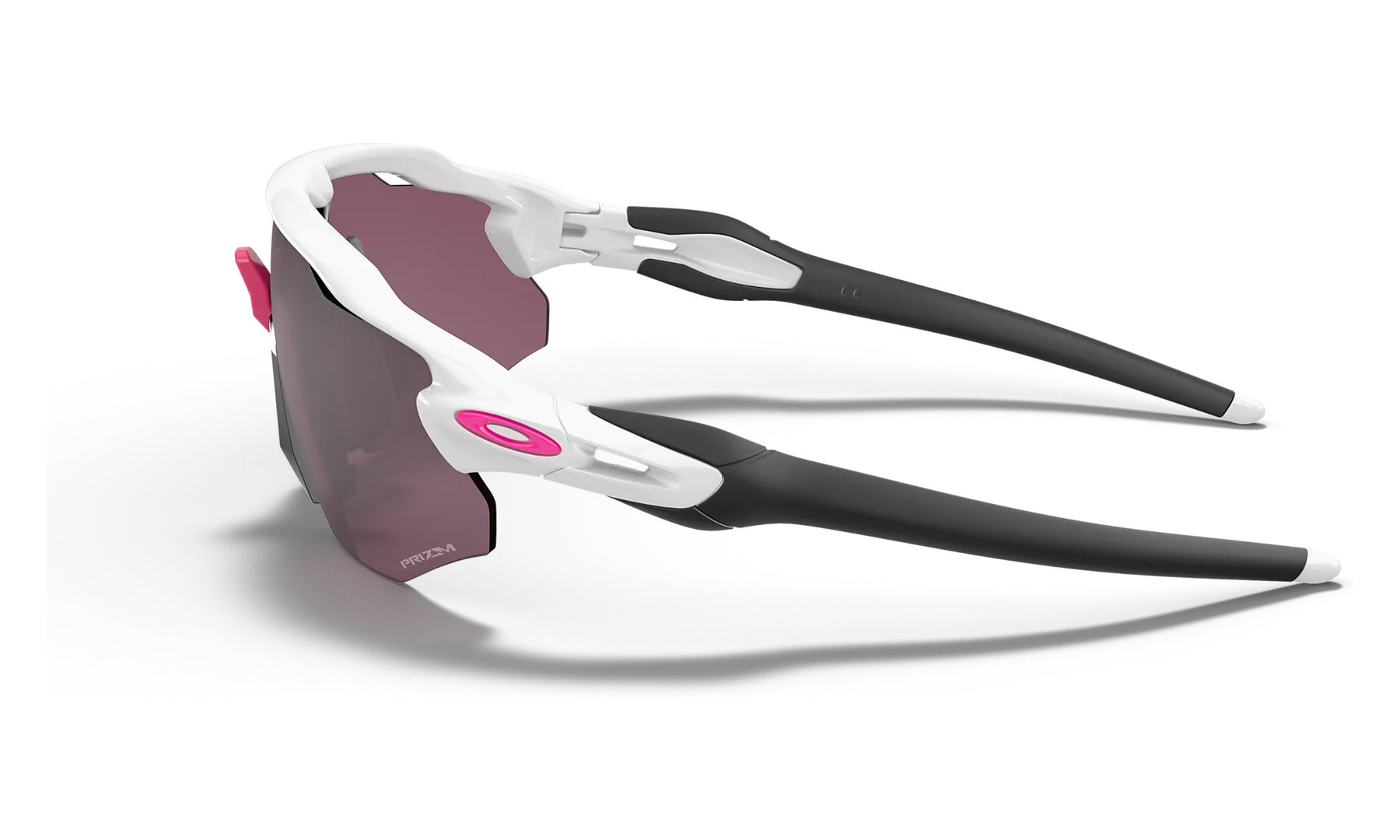 Radar EV Advancer - Polished White Prizm Road Black