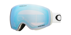 Flight Deck M Matte White - Prizm Snow Sapphire Iridium - Goggles