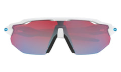 Radar EV Advancer - Polished White Prizm Snow Sapphire Iridium