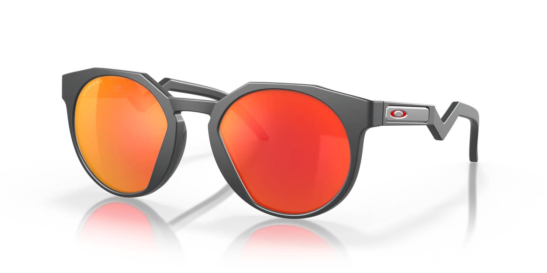 HSTN - Matte Carbon Prizm - Ruby