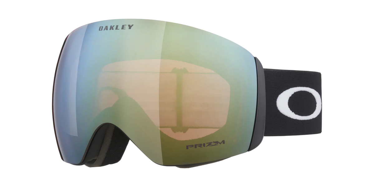 Flight Deck L Matte Black - Prizm Sage Gold - Goggles