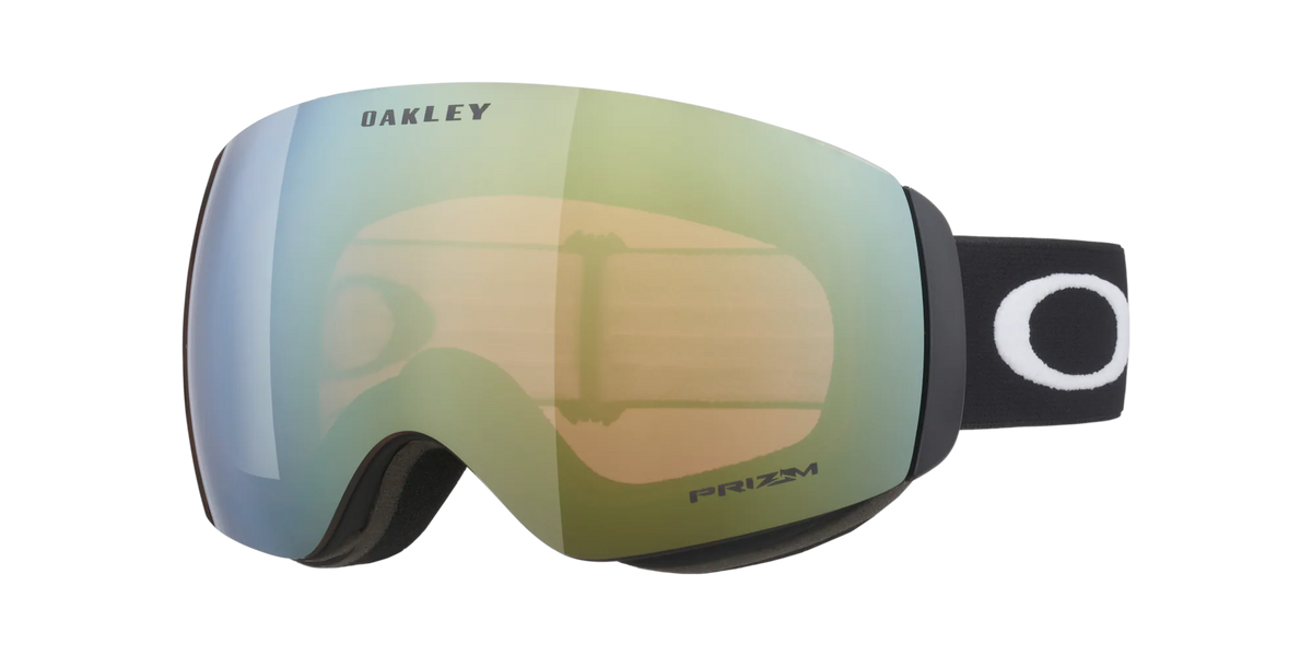 Flight Deck M Matte Black - Prizm Sage Gold - Goggles