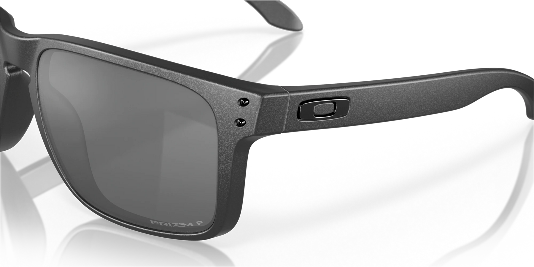 Holbrook XL - Steel - Prizm Black Polarized