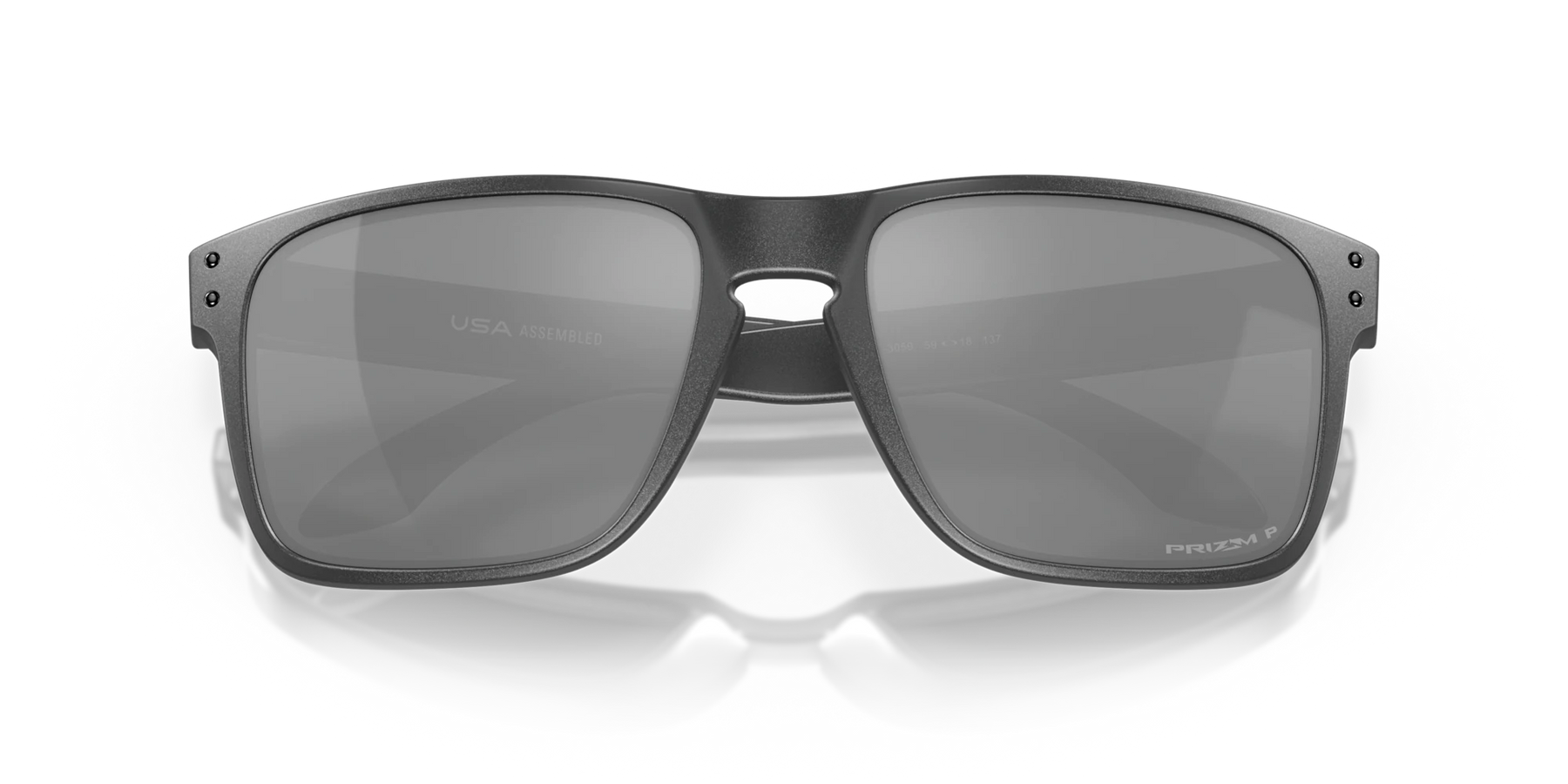 Holbrook XL - Steel - Prizm Black Polarized
