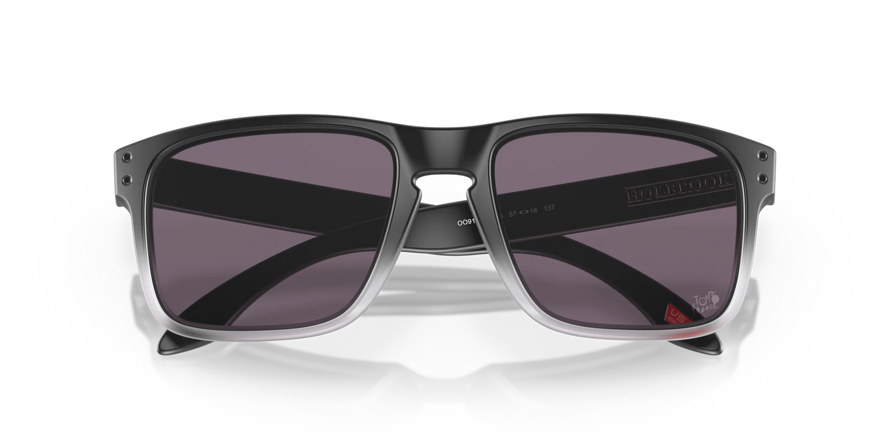 Holbrook - Tour De France Matte Black Fade - Prizm Grey
