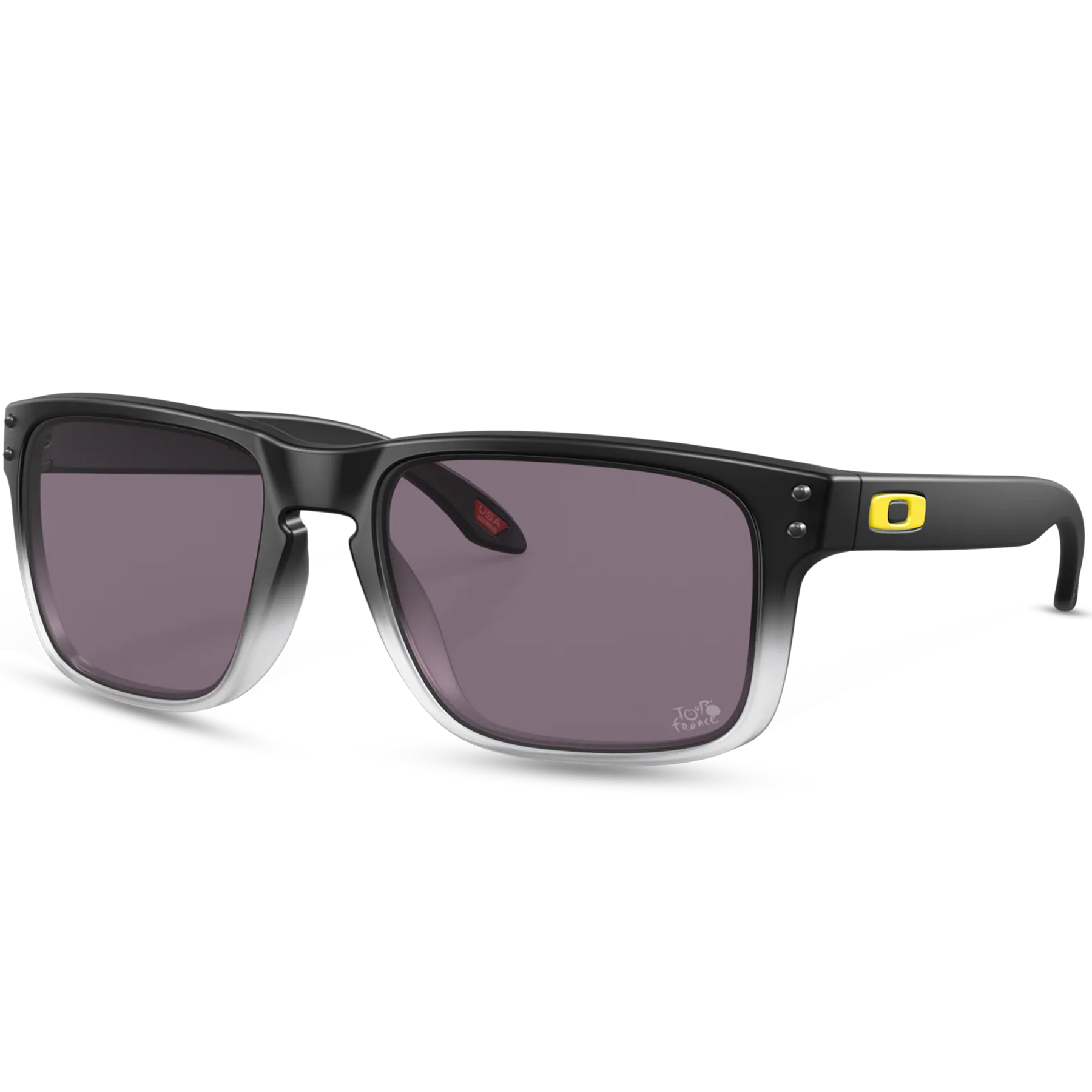 Holbrook - Tour De France Matte Black Fade - Prizm Grey