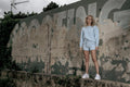 Sage Shorts - Light Blue
