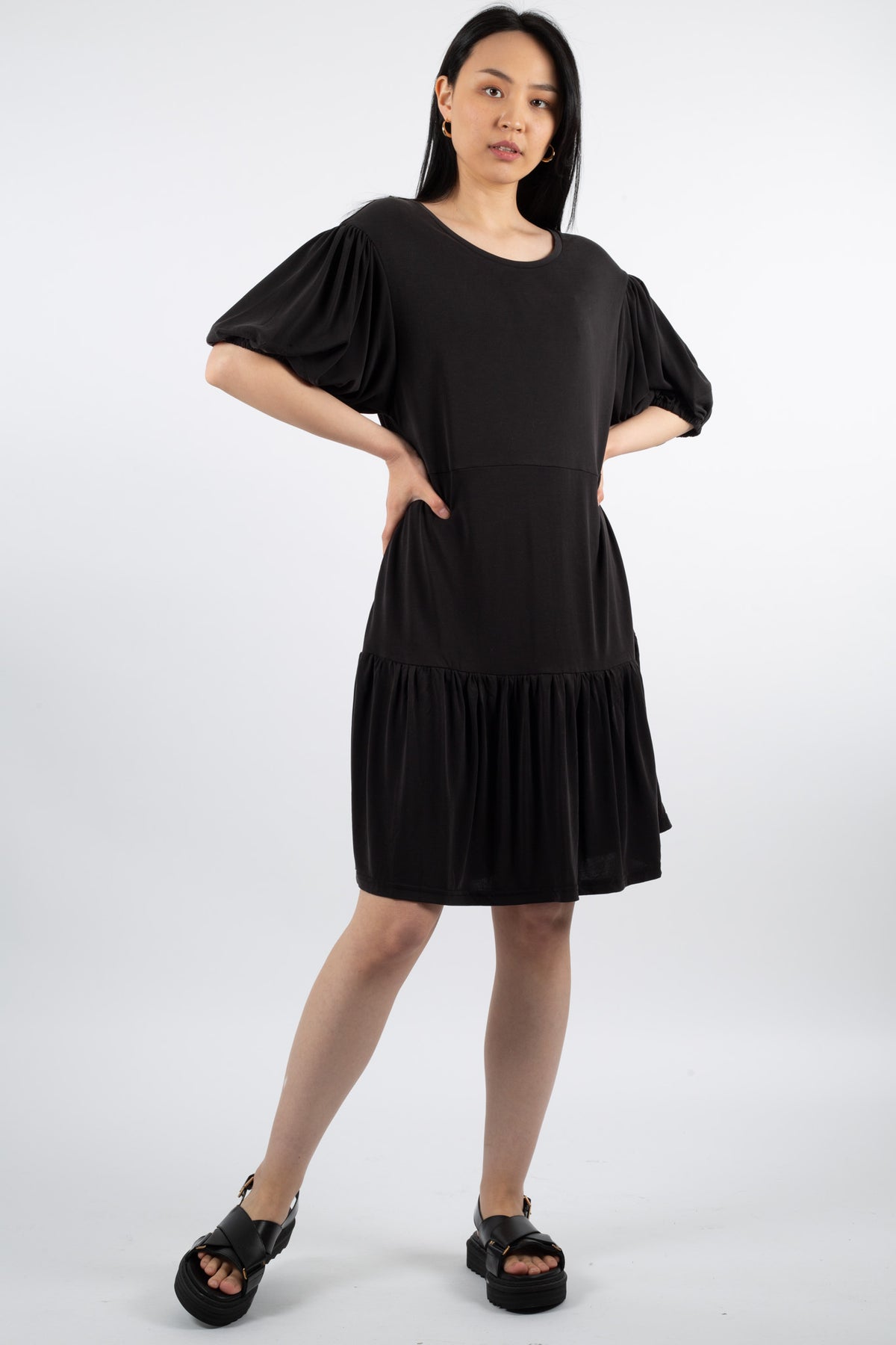 Jennifer SS Dress - Black