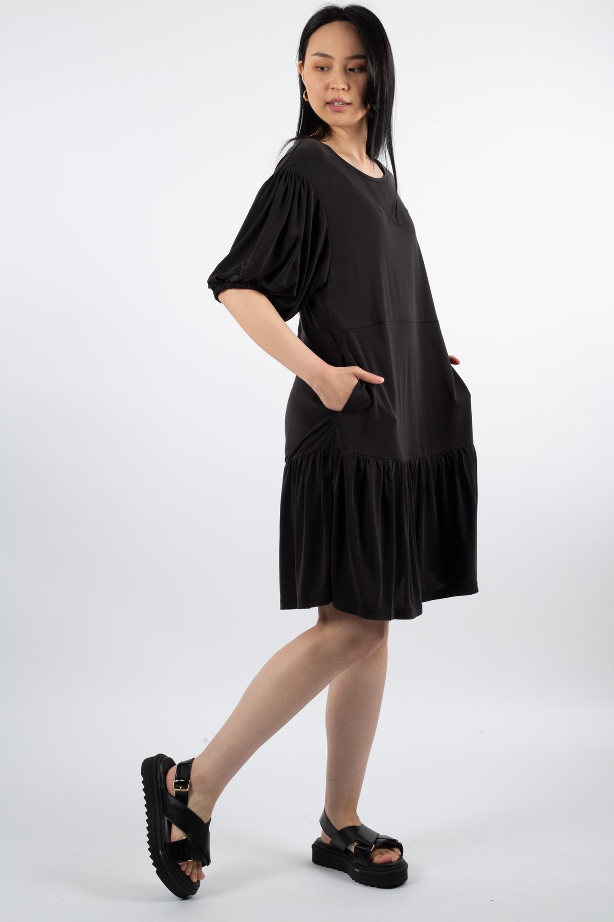 Jennifer SS Dress - Black