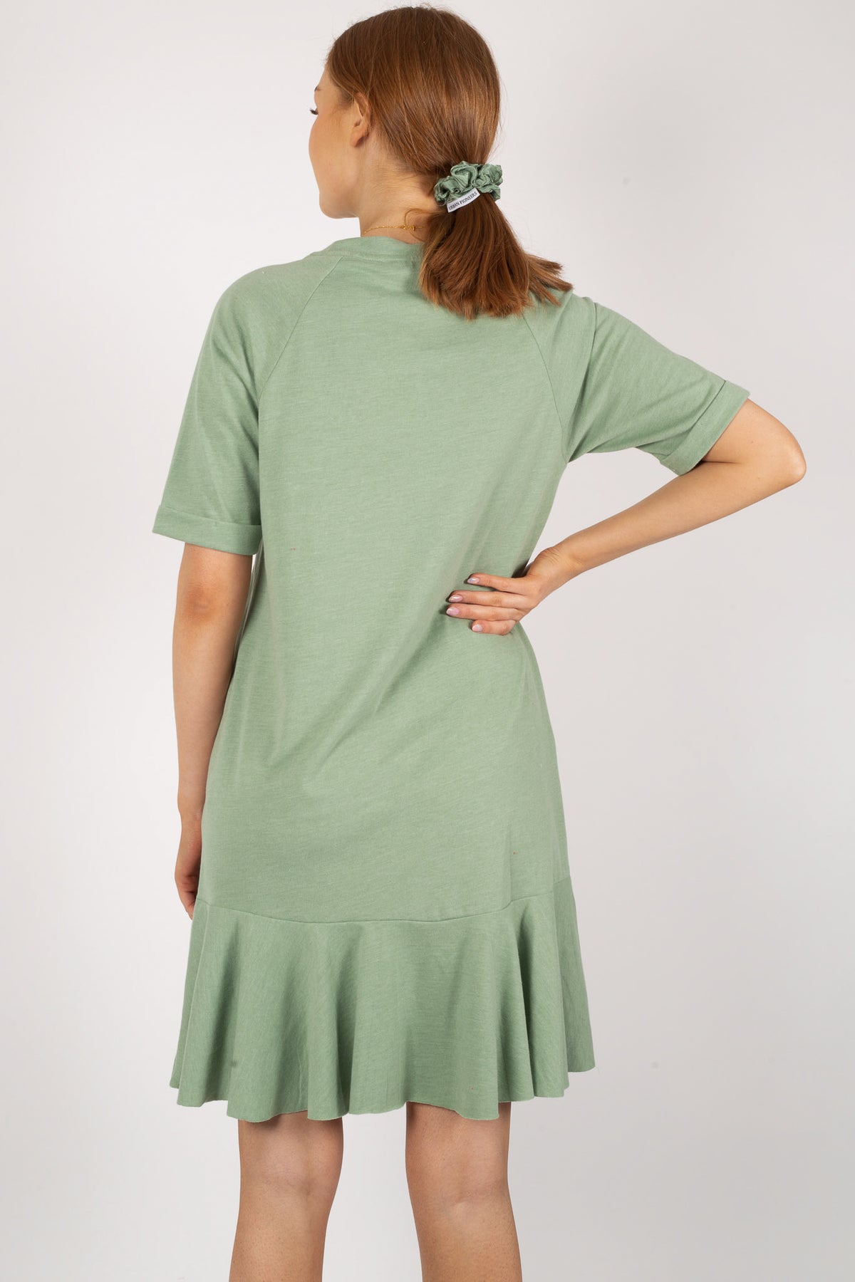Payton Dress - Green Melange