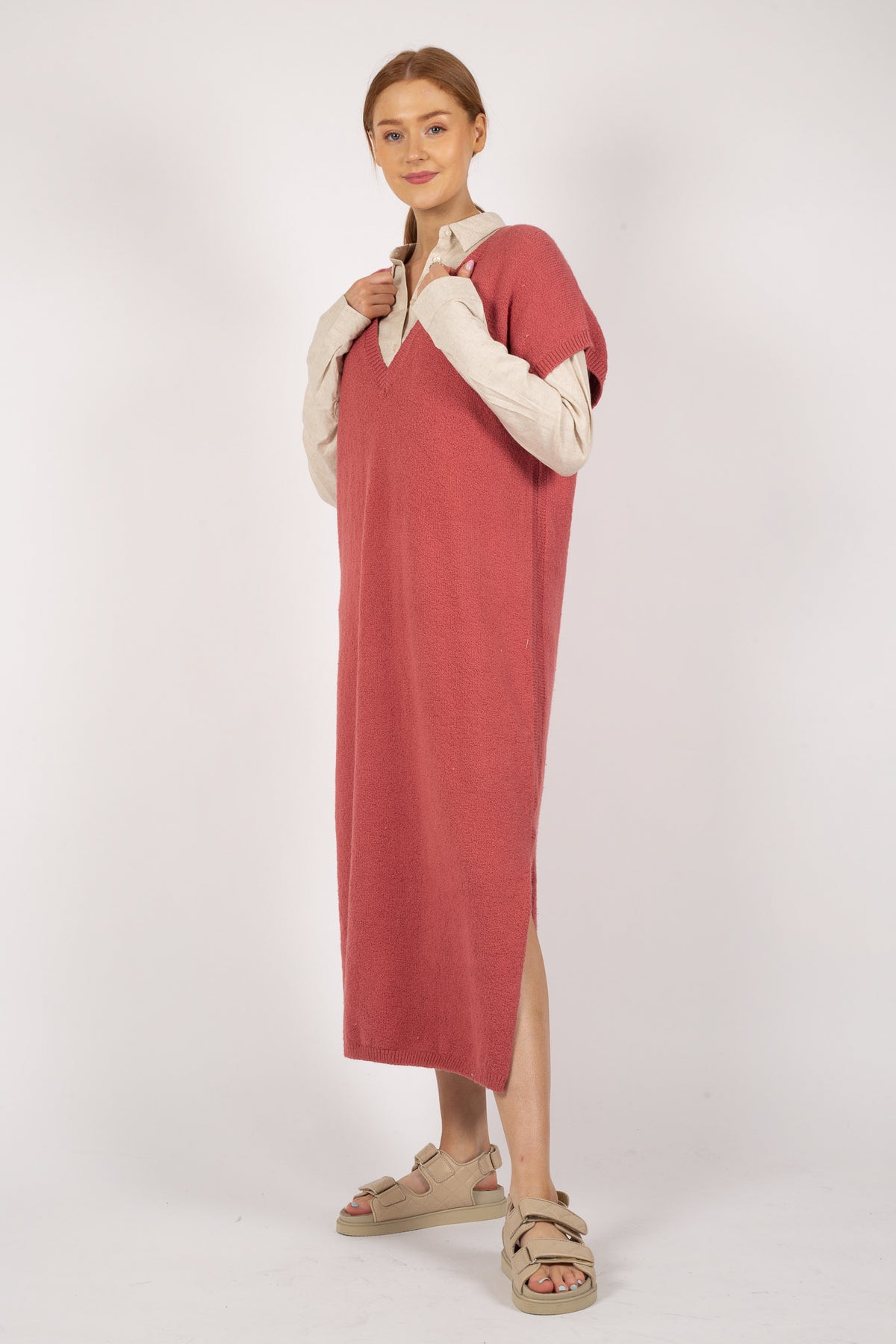 Juan Dress FR - Faded Rose