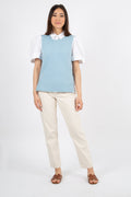 Zenie Vest - Powder Blue