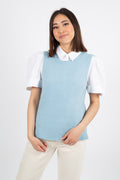 Zenie Vest - Powder Blue
