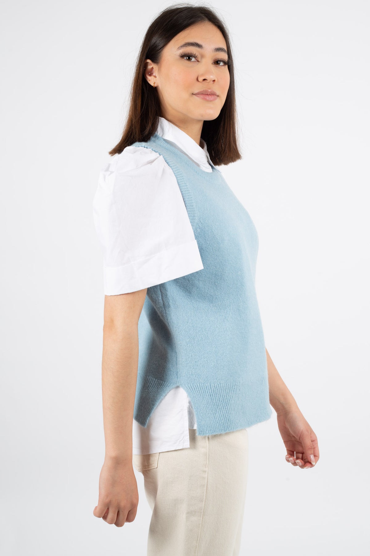 Zenie Vest - Powder Blue