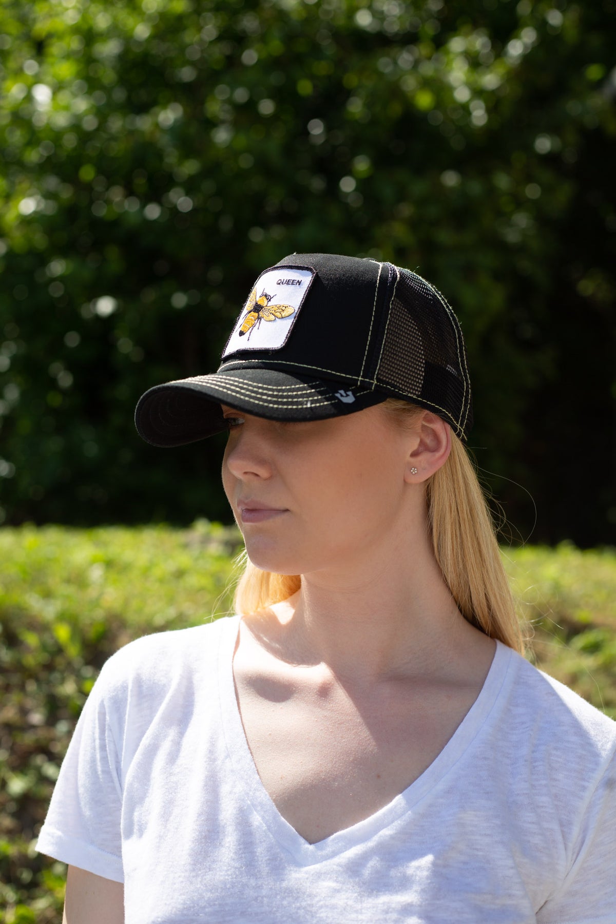 Cap Queen Bee - Black