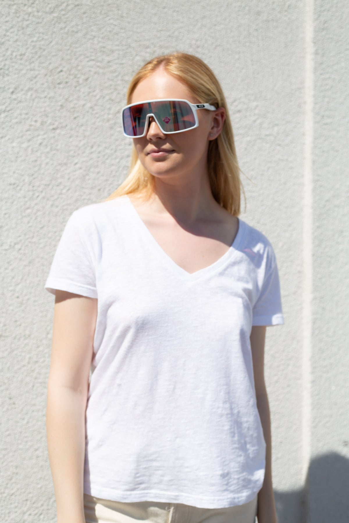 Oakley Sutro - Polished White - Prizm Snow Sapphire Iridium
