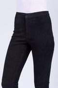 Semsket skinnbukse - Black - The Product - Bukser & Shorts - VILLOID.no