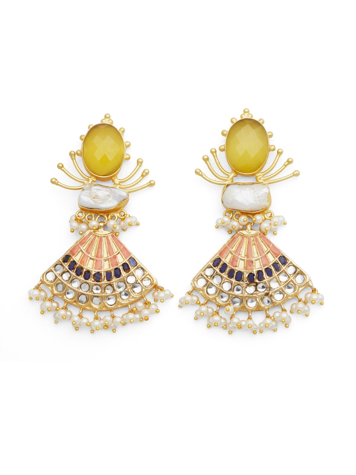 Let's Dance In The Sea Earrings - Multicolour - Miss Mathiesen - Smykker - VILLOID.no