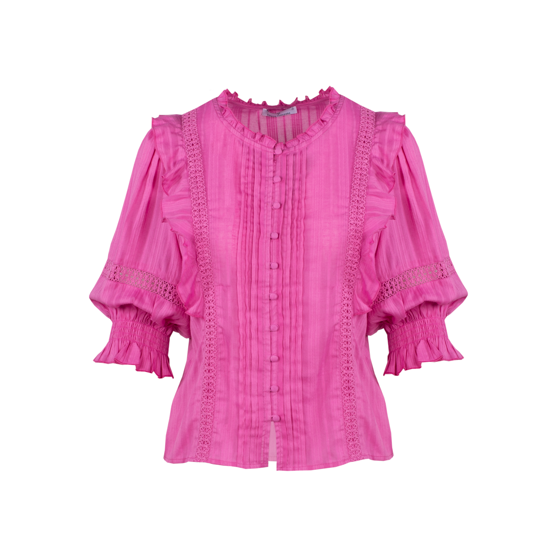 Rebekka Blouse - Super Pink