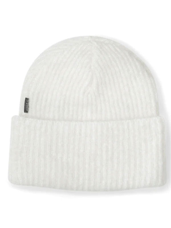 Silje Chunky Hat - White