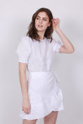 Serena Linen Dress - White - Ella & il - Kjoler - VILLOID.no