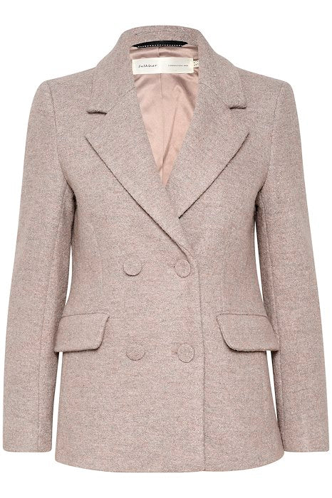 WandisIW Blazer - Mocha Grey Melange